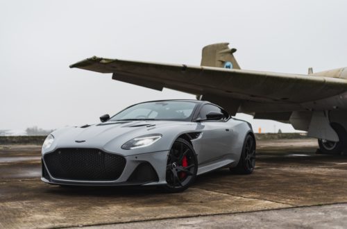A sports car and a private aircraft
