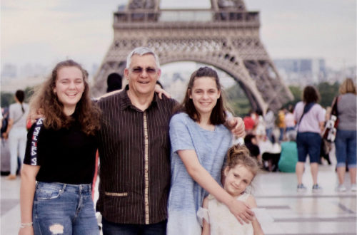 A multi-generational family in Paris