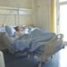 Woman in A Hospital Bed