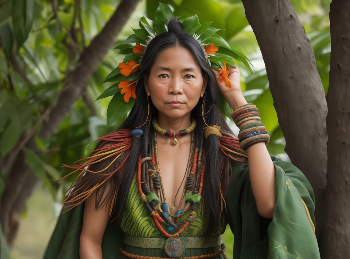 A native shaman