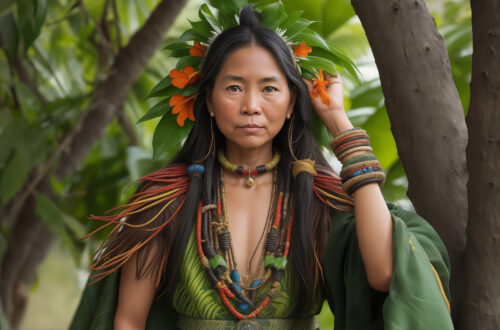 A native shaman